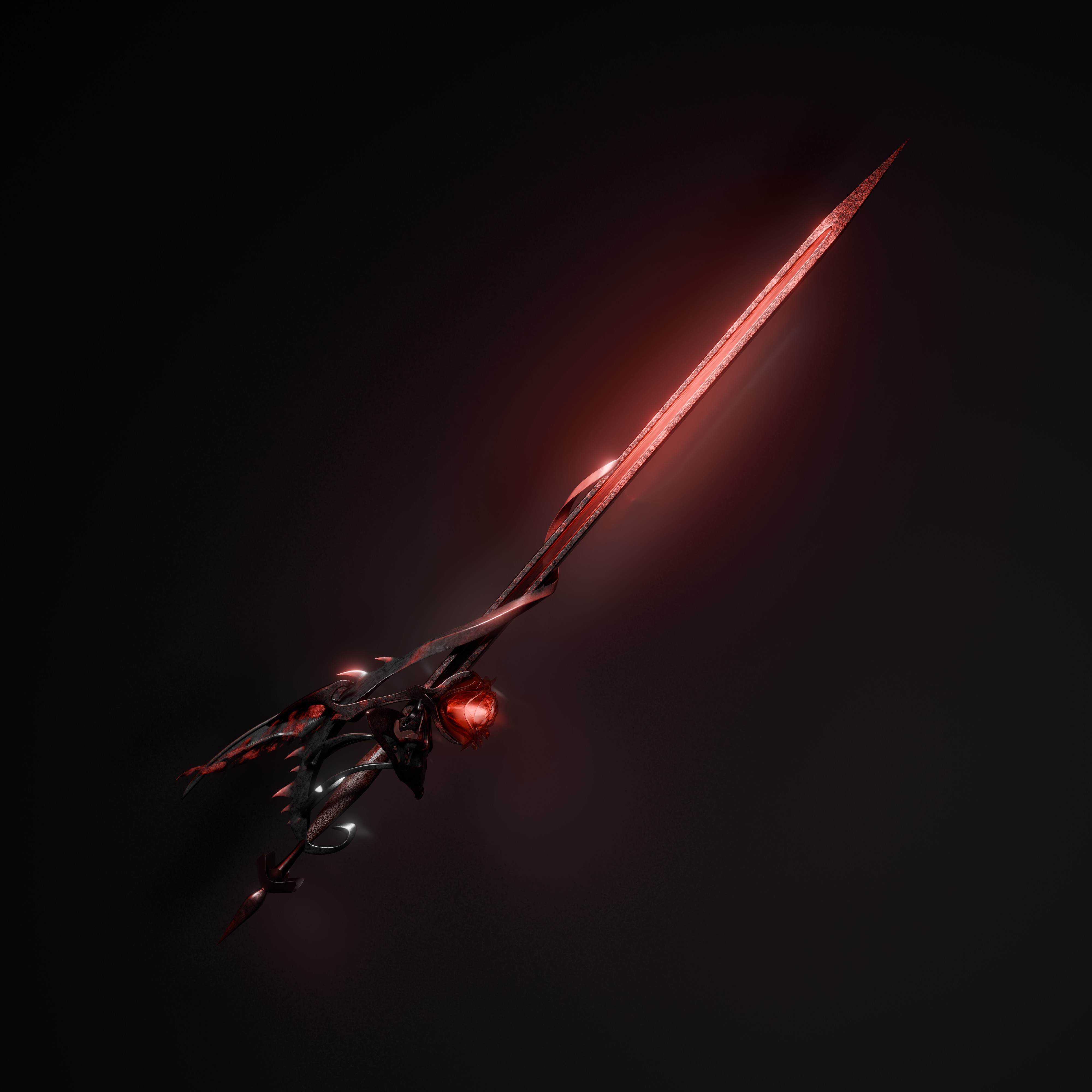 武器コンセプトアート再現 - エアリス