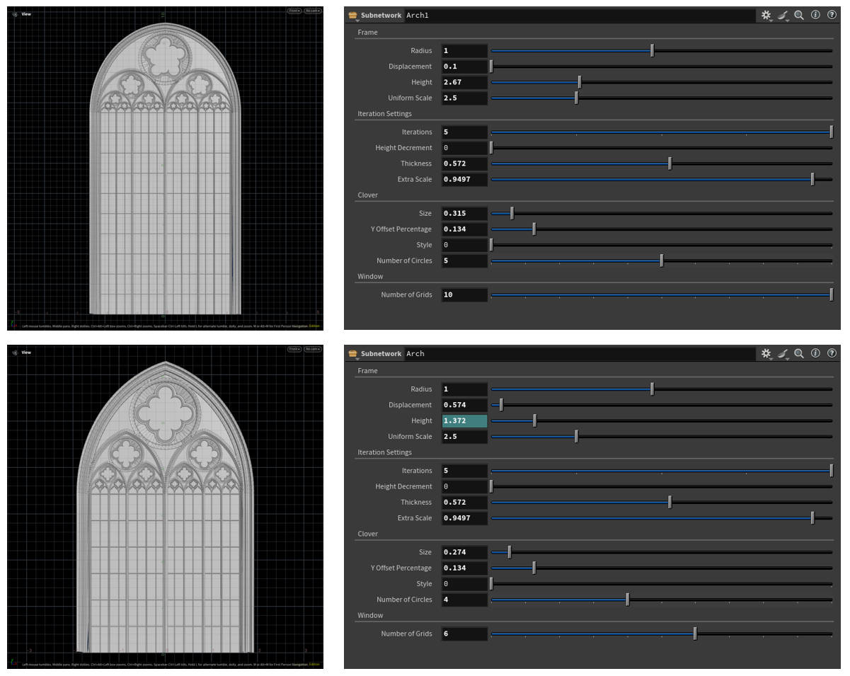 Procedural Gothic Cathedral - 6
