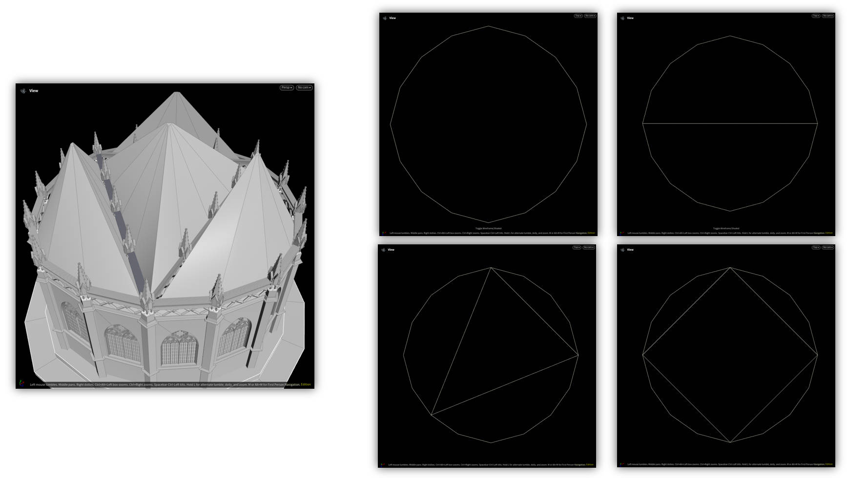 Procedural Gothic Cathedral - 9